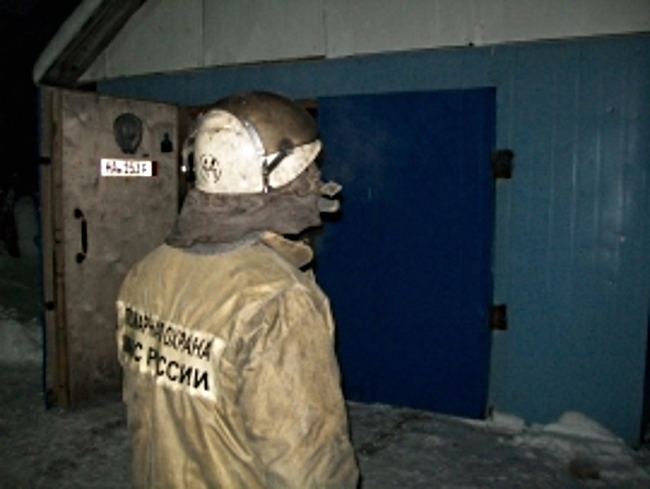 В Комсомольске подожгли гараж