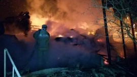 Два пожара накануне Нового года в Ивановской области 