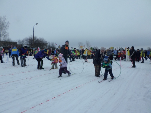 В Ивановской области прошли зимние соревнования для дошколят