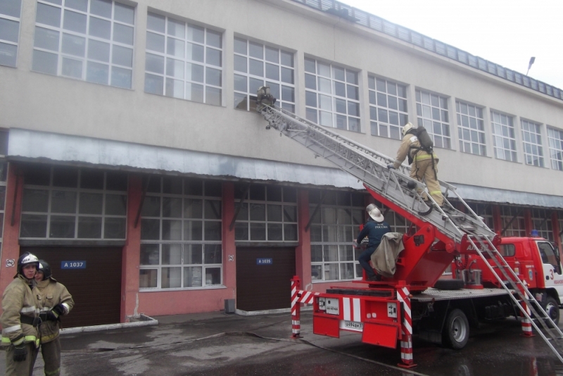 В Ивановском торговом центре прошли пожарные учения