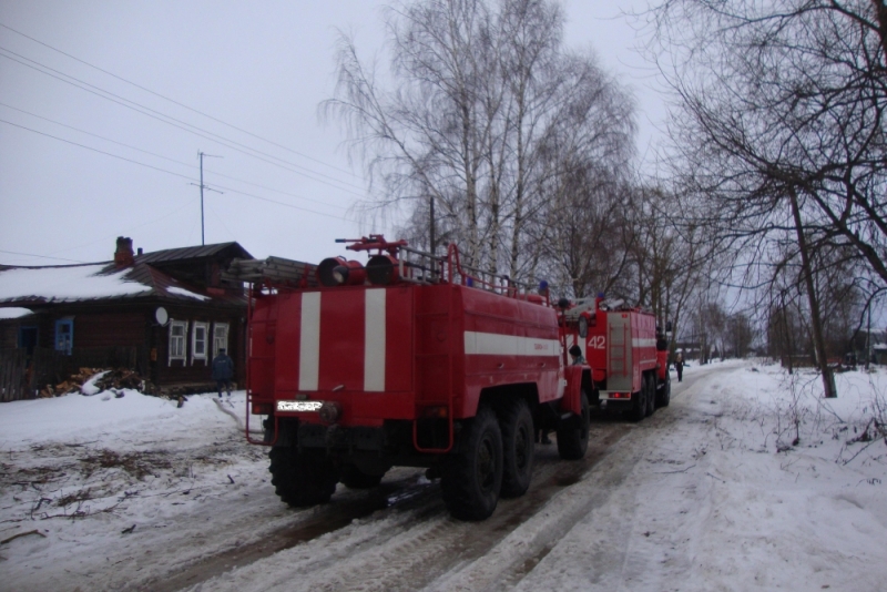 Два человека погибли в пожарах в Ивановской области за сутки