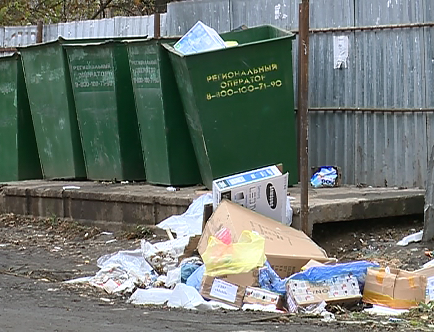 В Иванове продолжаются споры вокруг уборки контейнерных площадок 