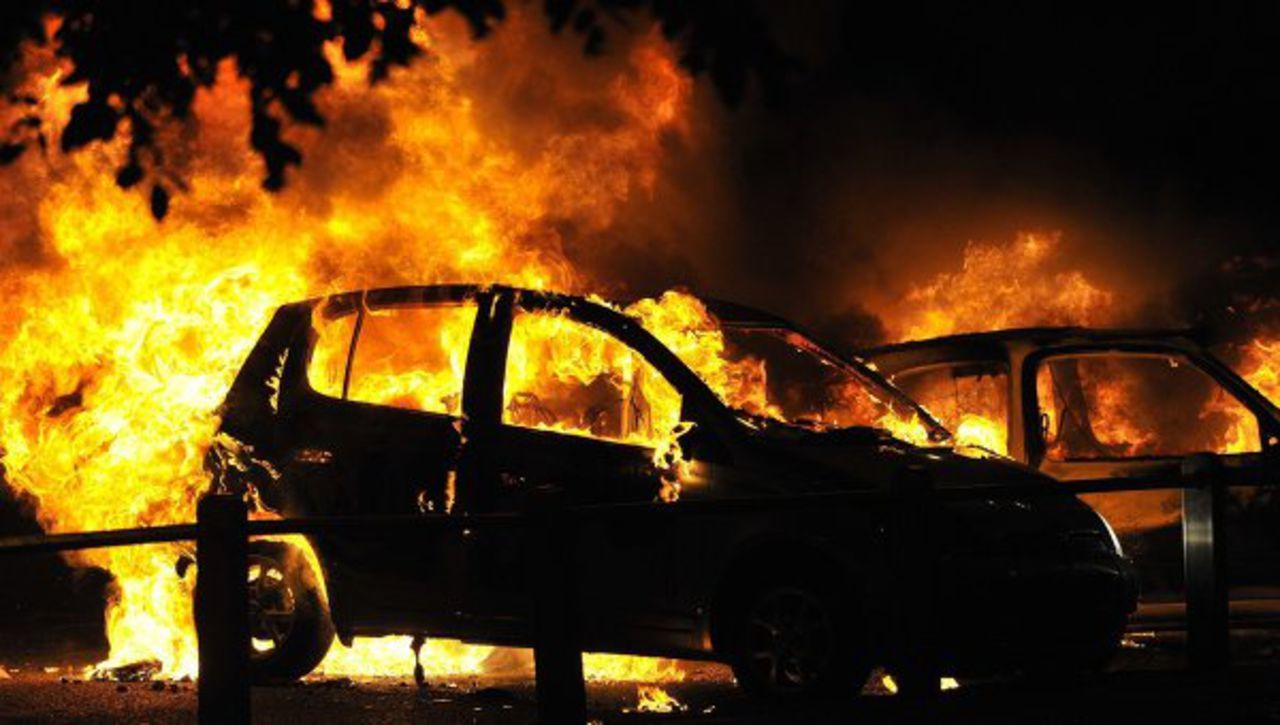 В Иванове ночью опять сгорел автомобиль 
