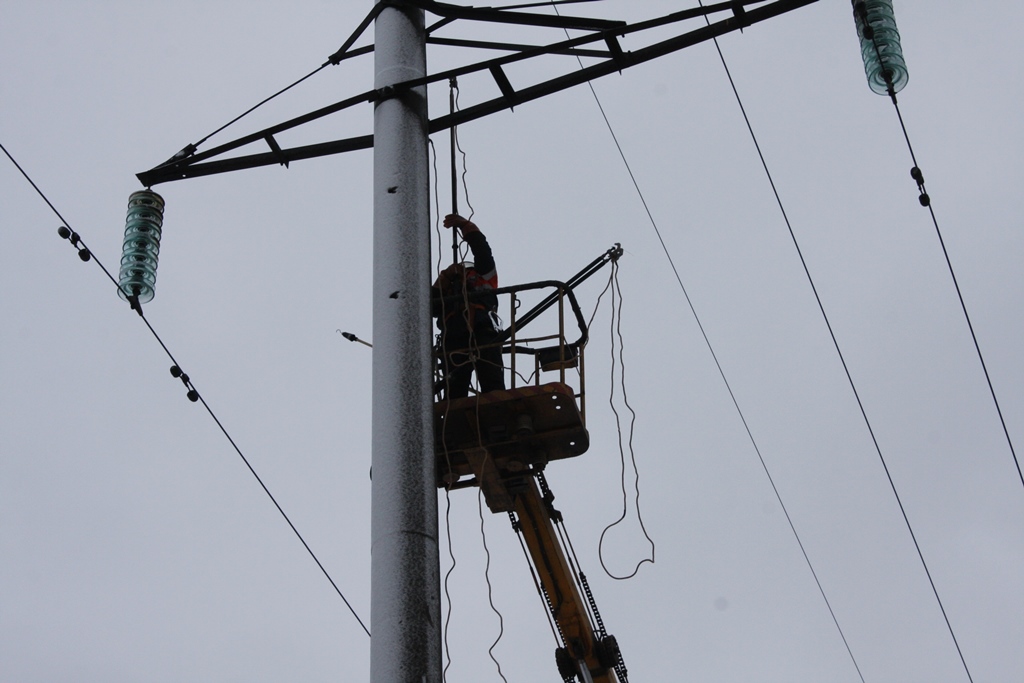 В зону отключения электроэнергии попали 58 населенных пунктов Ивановской области 