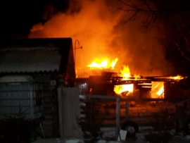В Иванове во время пожара погиб человек 