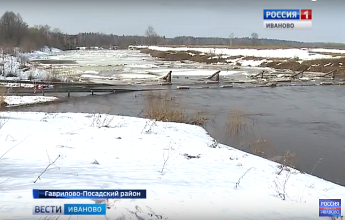 Под контролем Управления МЧС ситуация с паводками в Ивановском регионе