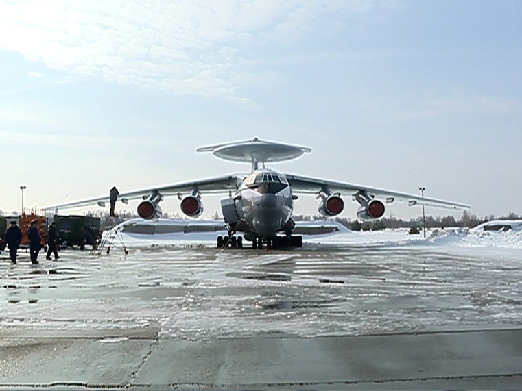 В Иваново на аэродром "Северный" прибыл обновленный самолёт А-50 (ФОТО)