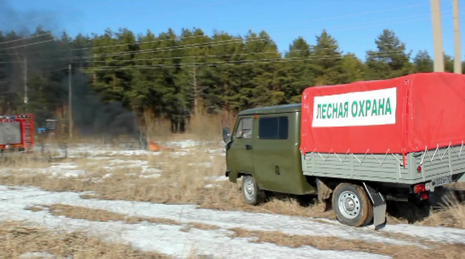 Ивановские спасатели тушили лесной пожар