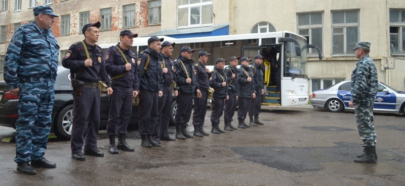 Отряд ивановских полицейских отправился в командировку на Северный Кавказ (ФОТО)