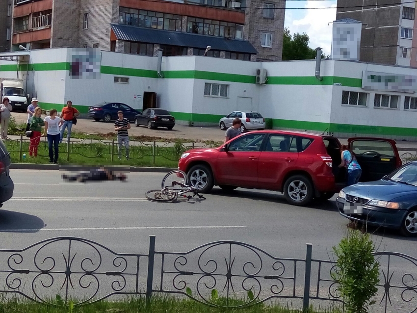 На "зебре" в Иванове сбит велосипедист