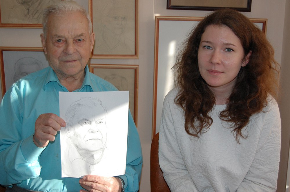 В Иванове рисуют портреты ветеранов