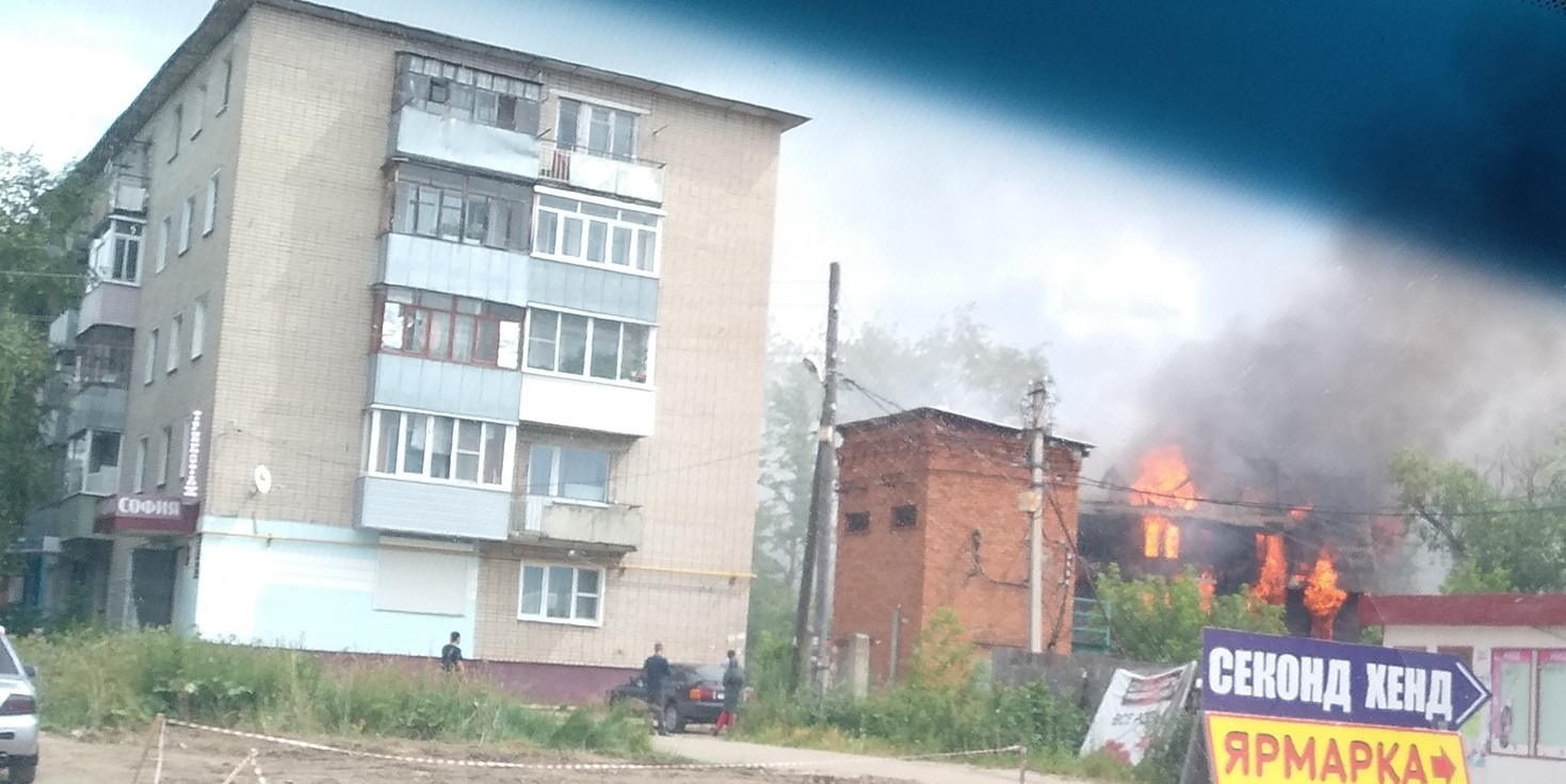 В Кохме снова горел расселенный дом (ФОТО)