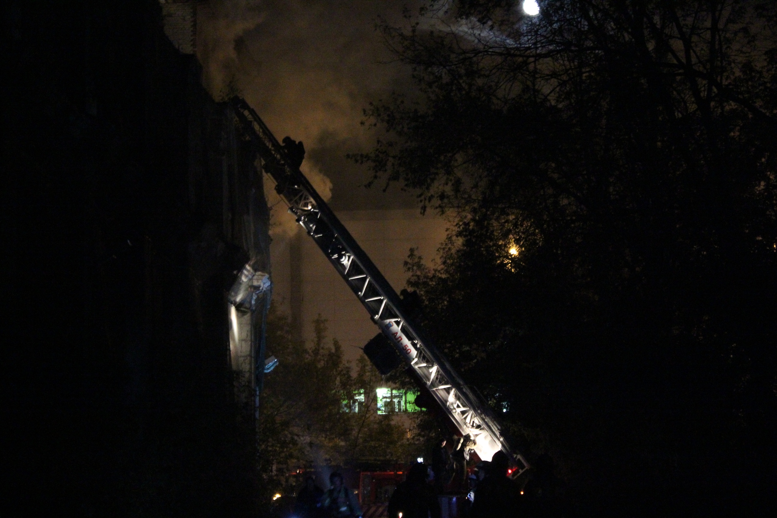 В Иванове горело одно из зданий политеха (ФОТО)