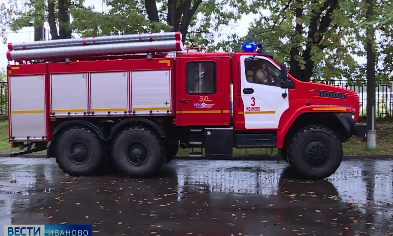 Во время пожара в многоквартирном доме в Иванове погиб человек