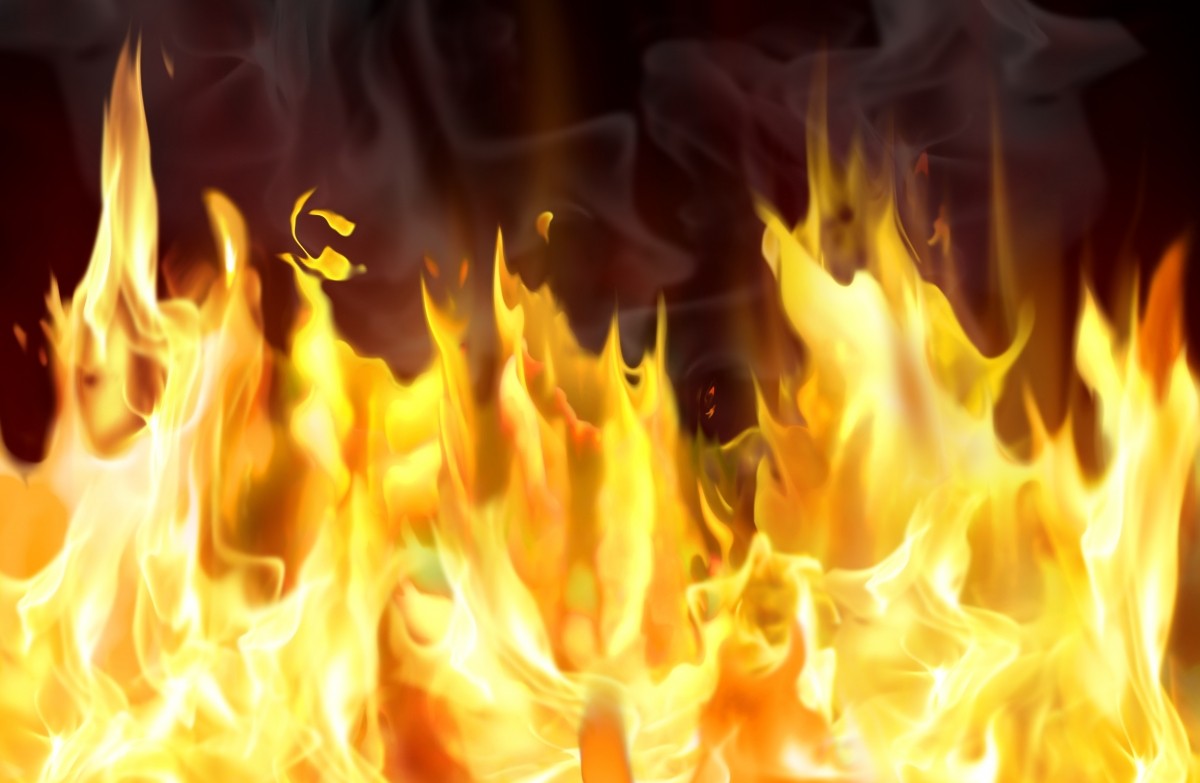 В пожаре в Наволоках погиб человек